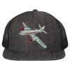 Flat Bill Six-Panel Trucker Cap Thumbnail