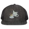 Flat Bill Six-Panel Trucker Cap Thumbnail