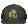 Flat Bill Six-Panel Trucker Cap Thumbnail