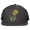 Flat Bill Six-Panel Trucker Cap Thumbnail