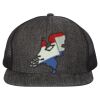 Flat Bill Six-Panel Trucker Cap Thumbnail