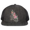 Flat Bill Six-Panel Trucker Cap Thumbnail