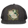 Flat Bill Six-Panel Trucker Cap Thumbnail
