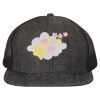 Flat Bill Six-Panel Trucker Cap Thumbnail