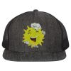 Flat Bill Six-Panel Trucker Cap Thumbnail