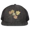 Flat Bill Six-Panel Trucker Cap Thumbnail