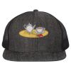 Flat Bill Six-Panel Trucker Cap Thumbnail