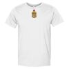 USA-Made Ringspun Unisex T-Shirt. Thumbnail