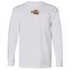 USA-Made Long Sleeve T-Shirt with a Pocket. Thumbnail