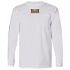 USA-Made Long Sleeve T-Shirt with a Pocket. Thumbnail