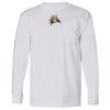 USA-Made Long Sleeve T-Shirt with a Pocket. Thumbnail