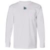 USA-Made Long Sleeve T-Shirt with a Pocket. Thumbnail