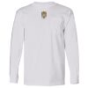 USA-Made Long Sleeve T-Shirt with a Pocket. Thumbnail