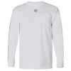 USA-Made Long Sleeve T-Shirt with a Pocket. Thumbnail
