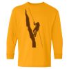Heavy Cotton Youth Long Sleeve T-Shirt. Thumbnail