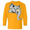 Heavy Cotton Youth Long Sleeve T-Shirt. Thumbnail
