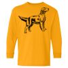 Heavy Cotton Youth Long Sleeve T-Shirt. Thumbnail