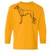 Heavy Cotton Youth Long Sleeve T-Shirt. Thumbnail