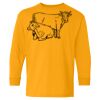 Heavy Cotton Youth Long Sleeve T-Shirt. Thumbnail
