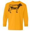 Heavy Cotton Youth Long Sleeve T-Shirt. Thumbnail