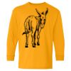 Heavy Cotton Youth Long Sleeve T-Shirt. Thumbnail