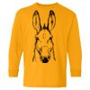 Heavy Cotton Youth Long Sleeve T-Shirt. Thumbnail