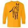 Heavy Cotton Youth Long Sleeve T-Shirt. Thumbnail