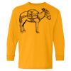 Heavy Cotton Youth Long Sleeve T-Shirt. Thumbnail