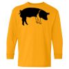 Heavy Cotton Youth Long Sleeve T-Shirt. Thumbnail