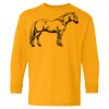 Heavy Cotton Youth Long Sleeve T-Shirt. Thumbnail