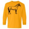 Heavy Cotton Youth Long Sleeve T-Shirt. Thumbnail