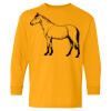 Heavy Cotton Youth Long Sleeve T-Shirt. Thumbnail