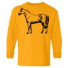 Heavy Cotton Youth Long Sleeve T-Shirt. Thumbnail