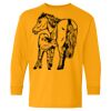 Heavy Cotton Youth Long Sleeve T-Shirt. Thumbnail