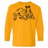 Heavy Cotton Youth Long Sleeve T-Shirt. Thumbnail