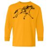 Heavy Cotton Youth Long Sleeve T-Shirt. Thumbnail