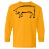 Heavy Cotton Youth Long Sleeve T-Shirt. Thumbnail