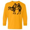 Heavy Cotton Youth Long Sleeve T-Shirt. Thumbnail