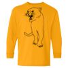 Heavy Cotton Youth Long Sleeve T-Shirt. Thumbnail