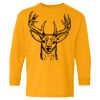 Heavy Cotton Youth Long Sleeve T-Shirt. Thumbnail