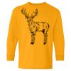 Heavy Cotton Youth Long Sleeve T-Shirt. Thumbnail