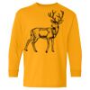 Heavy Cotton Youth Long Sleeve T-Shirt. Thumbnail