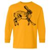 Heavy Cotton Youth Long Sleeve T-Shirt. Thumbnail