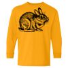 Heavy Cotton Youth Long Sleeve T-Shirt. Thumbnail
