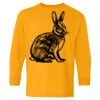 Heavy Cotton Youth Long Sleeve T-Shirt. Thumbnail