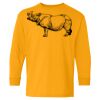 Heavy Cotton Youth Long Sleeve T-Shirt. Thumbnail