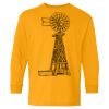 Heavy Cotton Youth Long Sleeve T-Shirt. Thumbnail