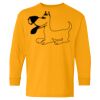 Heavy Cotton Youth Long Sleeve T-Shirt. Thumbnail