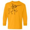 Heavy Cotton Youth Long Sleeve T-Shirt. Thumbnail