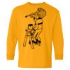 Heavy Cotton Youth Long Sleeve T-Shirt. Thumbnail